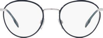 Burberry Hugo 51mm Round Optical Glasses 